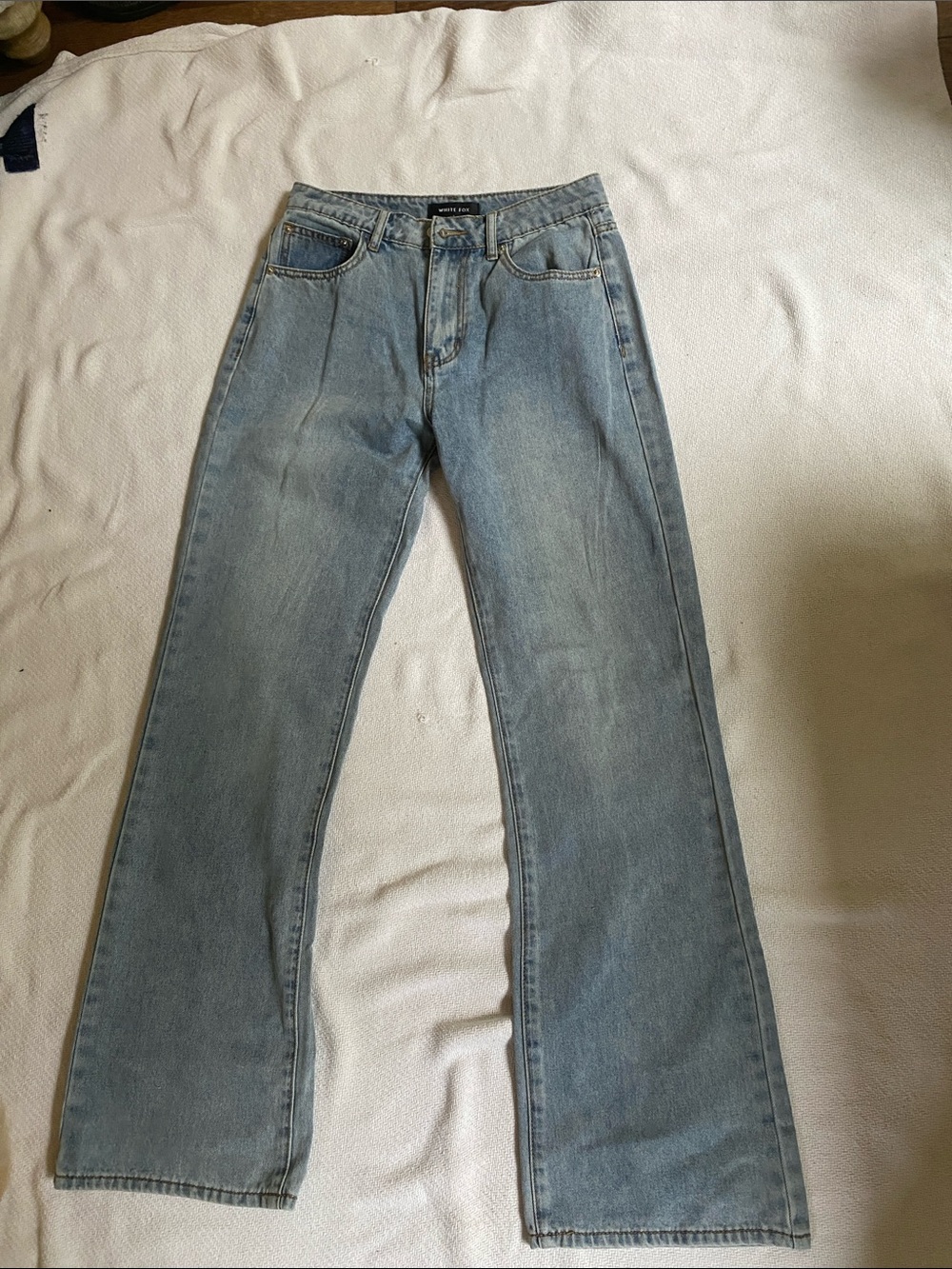 White Fox Boutique Light Blue Women's Bootcut Jeans